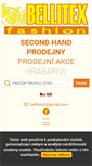 Mobile Screenshot of bellitex.cz